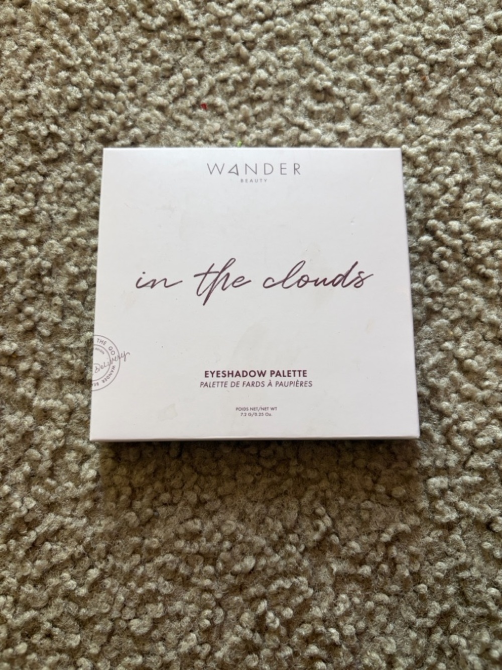 Wander Beauty Pale Pink 'In the Clouds' Eyeshadow Palette